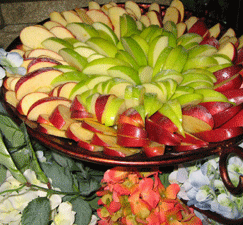  عکس   مدل های جدید چیدمان و تزئین میوه ها برای شب یلدا